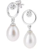 Diamant L'Eternel Boucles d'oreilles argent