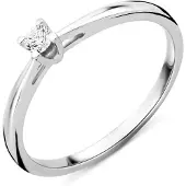 Diamant L'Eternel Bague argent