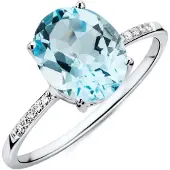 Diamant L'Eternel Bague argent