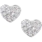 Diamant L'Eternel Boucles d'oreilles argent