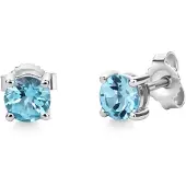 Diamant L'Eternel Boucles d'oreilles argent