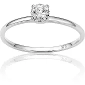 Diamant L'Eternel Bague argent