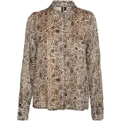 Vero Moda Chemisier beige chiné