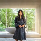 Kayori Kimono Kayori Ichiro Bleu-M