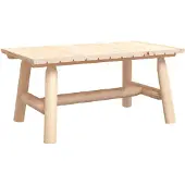 vidaXL Table basse 90x50x41 cm en bois massif d'épicéa