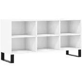 vidaXL Armoire TV Blanc 103,5x30x50 cm Bois composite