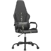 vidaXL Fauteuil Gaming, Noir et Moro, Cuir artificiel Lumarko