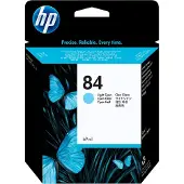 HP 84 (C5017A) cartouche d'encre cyan clair (d'origine)
