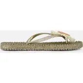 Ilse jacobsen Sandales 'Cheerful16F' camel / platine / blanc
