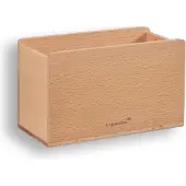 Legamaster Porte-accessoires pour tableau blanc WOODEN, magnétique, capacité de charge jusqu'à 400 g, L 150 x P 71 x H 90 mm, bois de hêtre, laqué
