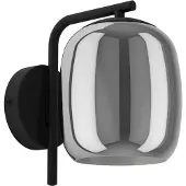 Eglo CIAMPINO, Aligné, 1 ampoule, E27, IP20, Noir, Gris