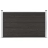 vidaXL -Zauntafel 180x105 cm HKC Schwarz
