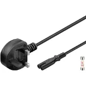 Pro Cordon d'alimentation C7 vers prise britannique - 250 V/2,5 A