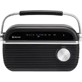 Denver 111101100060 Portable Radio Argenté One Size / EU Plug 220V