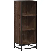 vidaXL Bibliothèque chêne marron 40x35x107,5 cm bois d'ingénierie