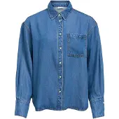 Object Chemisier 'OBJFrame' bleu denim