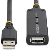 StarTech.com C?ble d'extension actif USB 2.0 de 10 m - Rallonge / Prolongateur USB A vers A - R?p?teur USB 2.0 - M/F - Noir - rallonge de câble USB - 10 m