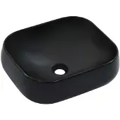 vidaXL Lavabo 44,5 x 39,5 x 14,5 cm Céramique noire