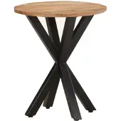 vidaXL Table D'appoint 48x48x56 Cm Bois D'acacia Massif