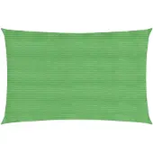 vidaXL Voile d'ombrage 160 g/m² Vert clair 4x7 m PEHD