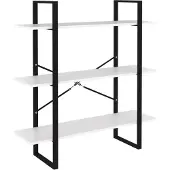 vidaXL Bibliothèque blanc 100x30x105 cm bois d’ingénierie