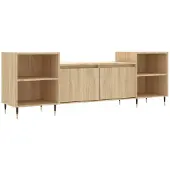 vidaXL Armoire TV Chêne Sonoma 160x35x55 cm Bois composite