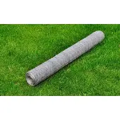 vidaXL -Hühnerdraht 25x0,5 M galvanisé Stahl Silberfarbe