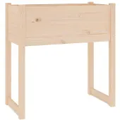 vidaXL Jardinière 78x40x81 cm Bois massif de pin