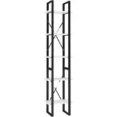 vidaXL Bibliothèque à 5 niveaux Blanc 40x30x175 cm Bois ingénierie