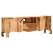 vidaXL Armoire TV 115 x 30 x 42 cm bois massif