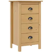 vidaXL Sideboard Hill 46x35x80 cm pin massif