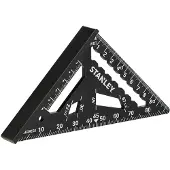 Stanley Équerre d'angle en aluminium, 110 mm, référence STHT46100-0