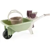Dantoy Green Garden Wheelbarrow Educational Toy Beige Enfants