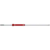 Wiha Lame interchangeable pour vis à 6 pans femelle, sans tête sphérique, Cote s/plats : 2,0 mm, Couple max. avec/sans tête sphérique 1,8/0,9 N·m