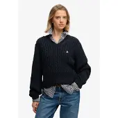 Superdry Pull-over bleu marine