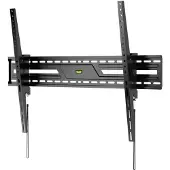 Goobay 79760 Support mural pour téléviseur Essential TILT (XL), noir - 43 à 100 pouces (109–254 cm), max. 75 kg