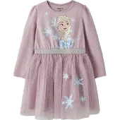 Name it Robe à Manches Longues Osimi Frozen Tulle