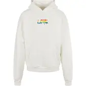 Mc Clothes Sweat-shirt 'Love Teddy' jaune / rouge / noir / blanc cassé