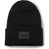 HUGO Bonnet 'Xevon_B' gris foncé / noir