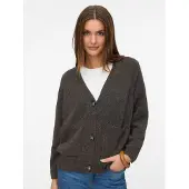Vero Moda Cardigan 'VMBoom' brun foncé
