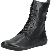 Think! Bottines à lacets 'Nature' noir