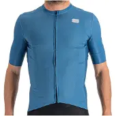Sportful Checkmate Short Sleeve Jersey Bleu 2XL Homme