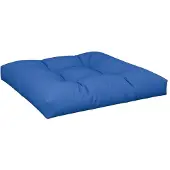 vidaXL Coussin de palette bleu royal 70x70x12 cm tissu