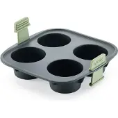 Lékué Moule De Cuisson À Muffins Pour Airfryer Silicone
