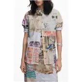 Desigual T-shirt mélange de couleurs