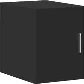 vidaXL Armoire murale noire 30x42,5x40 cm Bois composite