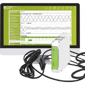 Econ solutions solutions sens3PRO - 400A Mains-Anal, Métrologie, Vert, Blanc