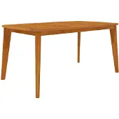 vidaXL Table de jardin 160x90x75 cm en acacia massif