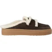 INUIKII Mule brun foncé / blanc naturel