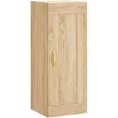 vidaXL Armoire murale Chêne Sonoma 34,5x34x90 cm Bois composite